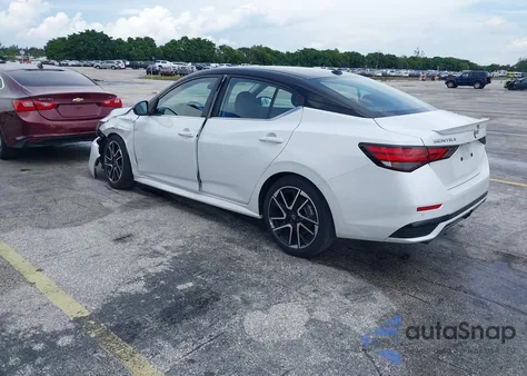 2025 Nissan Sentra Sr из США, поврежденный, VIN 3N1AB8DV1SY291476